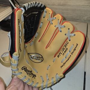 Rawlings WPL10CBSG Youth Players Series 10" Baseball T-Ball Glove Righ Throw